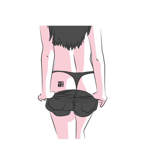 10 tatouages temporaires Kinky Collection - Secret Play
