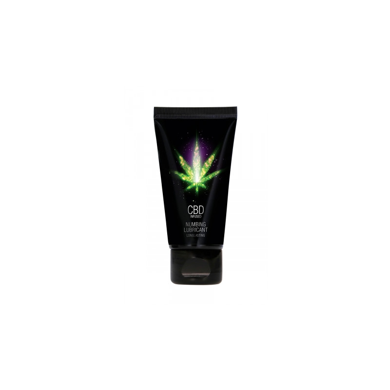 Lubrifiant retardant eau et CBD 50ml