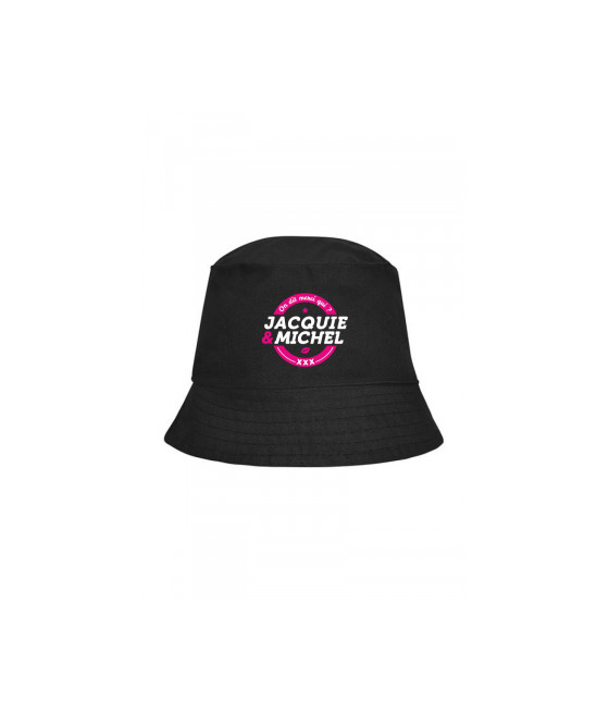 Bob Jacquie et Michel noir - logo rond