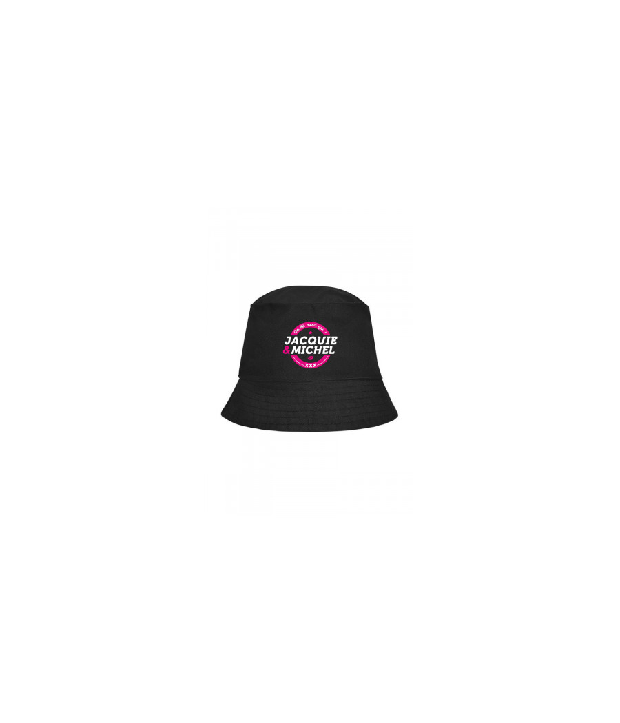 Bob Jacquie et Michel noir - logo rond Bob Jacquie et Michel noir - logo rond