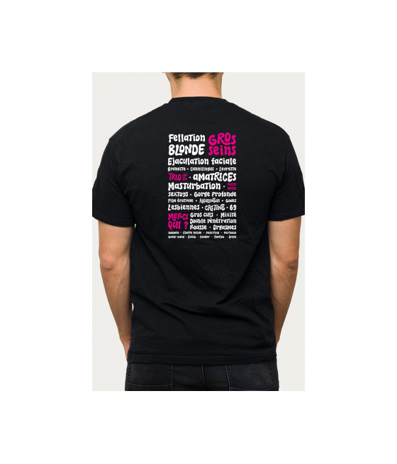 Tee shirt Fesse-Tival Jacquie & Michel
