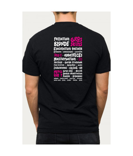 Tee shirt Fesse-Tival Jacquie & Michel