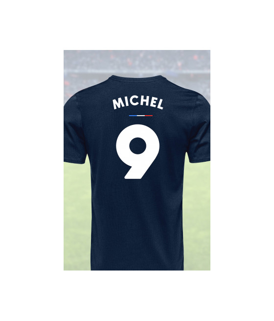 Tee shirt joueur 9 Jacquie & Michel