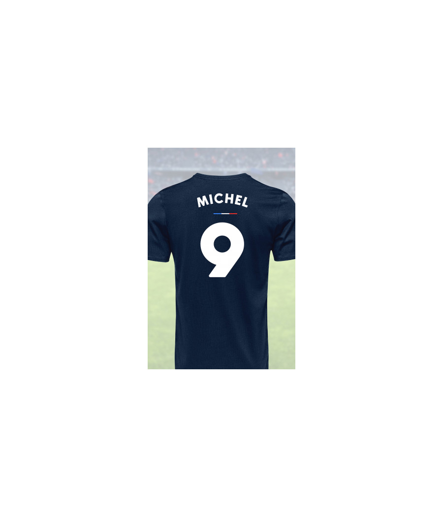 Tee shirt joueur 9 Jacquie & Michel Tee shirt joueur 9 Jacquie & Michel