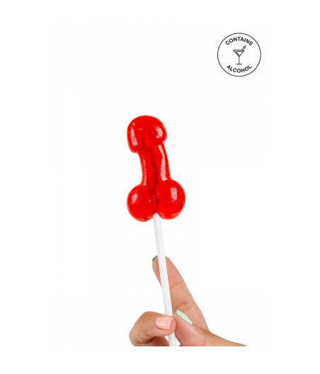Sucette pénis daiquiri fraise avec alcool