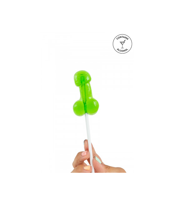 Sucette pénis Caipirinha avec alcool