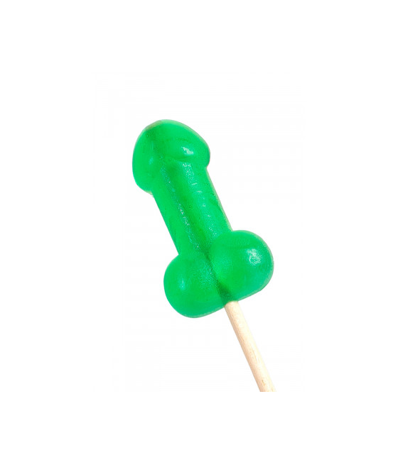 Présentoir de 40 sucettes pénis à la menthe avec effet rafraichissant