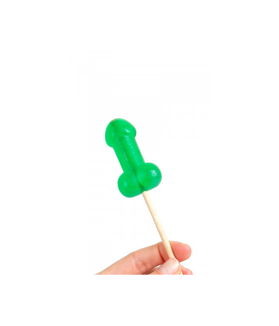 Sucette pénis à la menthe avec effet rafraichissant - Secret Play