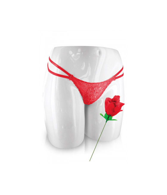 Rose surprise avec petite culotte - Fun Novelties
