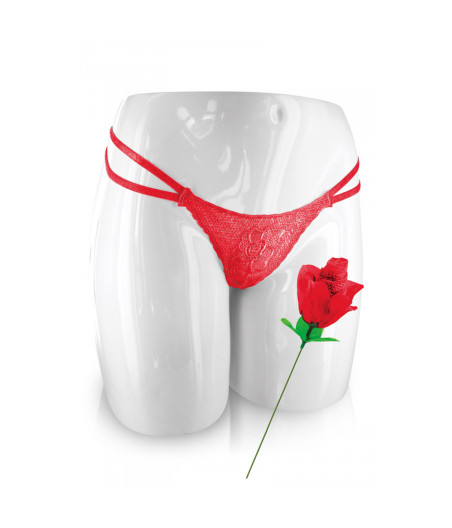 Rose surprise avec petite culotte - Fun Novelties