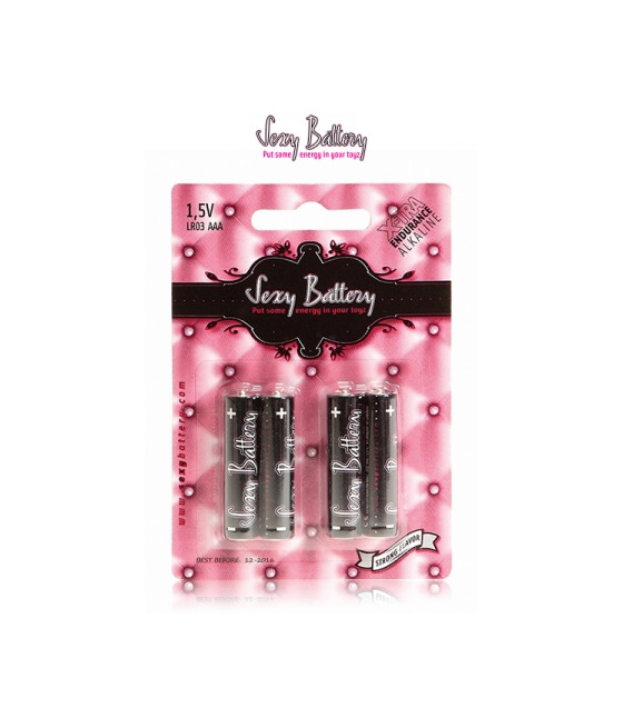 Sexy battery - Piles AAA x4