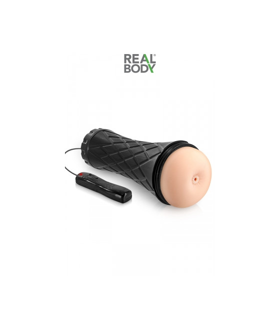 Masturbateur vibrant anus réaliste - Real Body