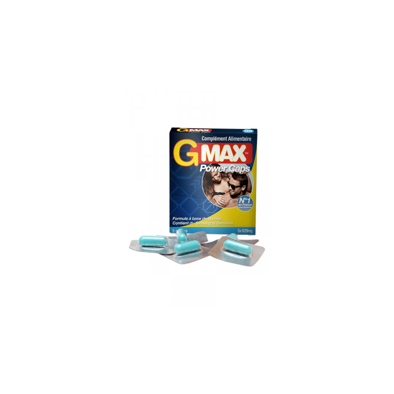 G-Max Power Caps Homme (5 gÃ©lules)