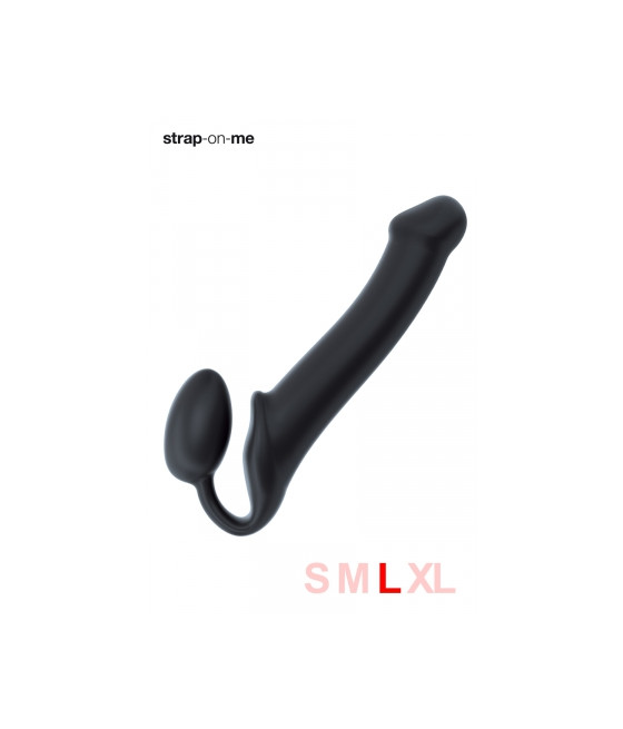 Gode ceinture strap-on noir L