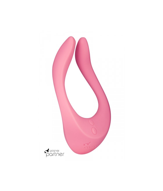 Stimulateur couple Endless Joy rose - Satisfyer