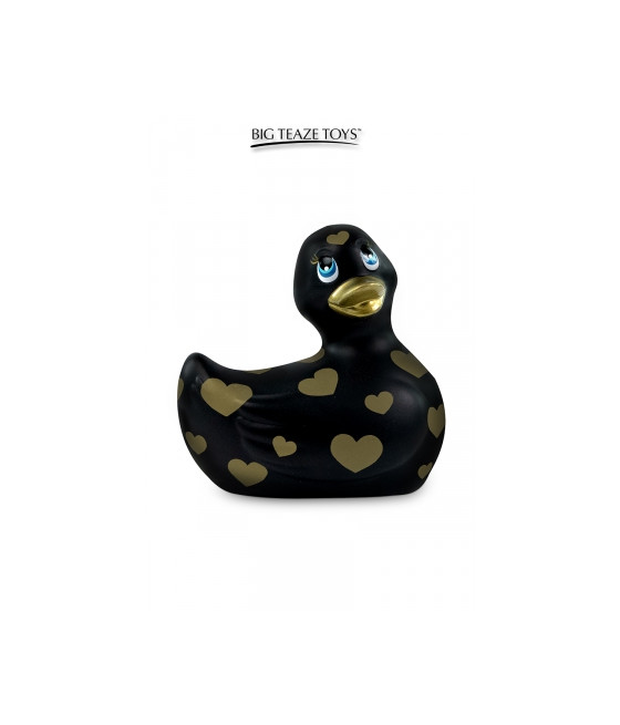 Mini canard vibrant Romance noir et or