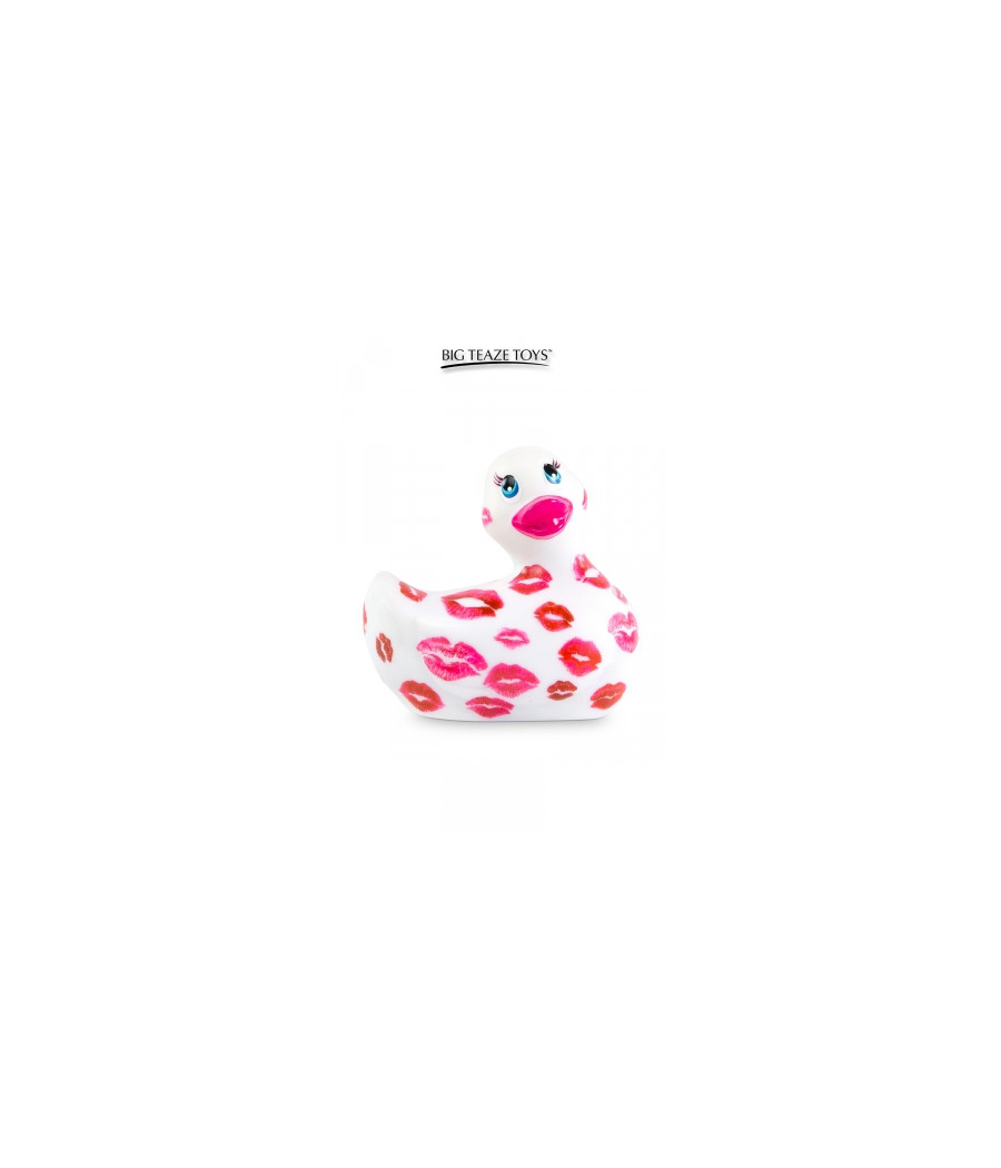 Mini canard vibrant Romance blanc et rose Mini canard vibrant Romance blanc et rose