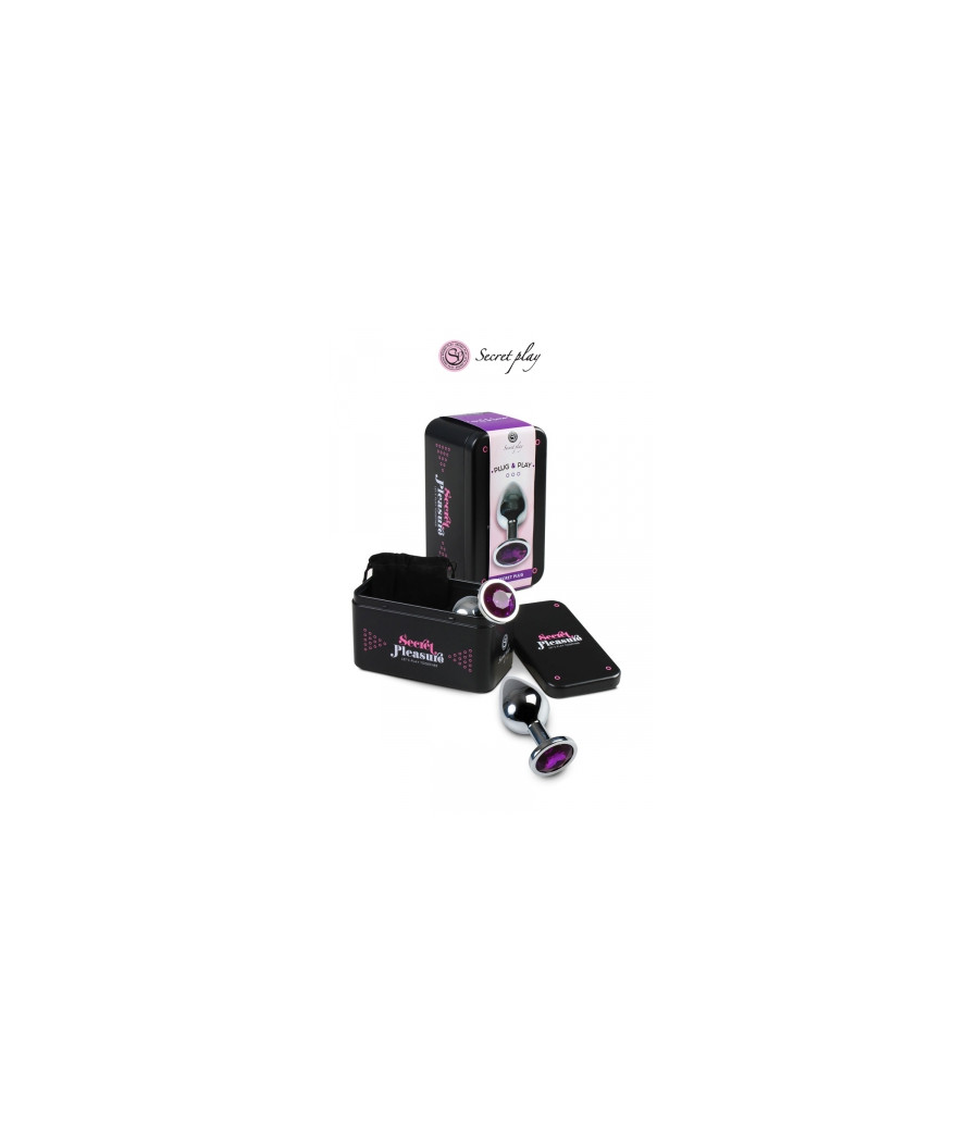 Plug aluminium M Violet Plug aluminium M Violet