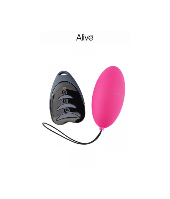Oeuf vibrant télécommandé Magic egg 3 - rose