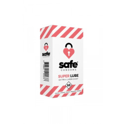 10 prÃ©servatifs Safe Super Lube