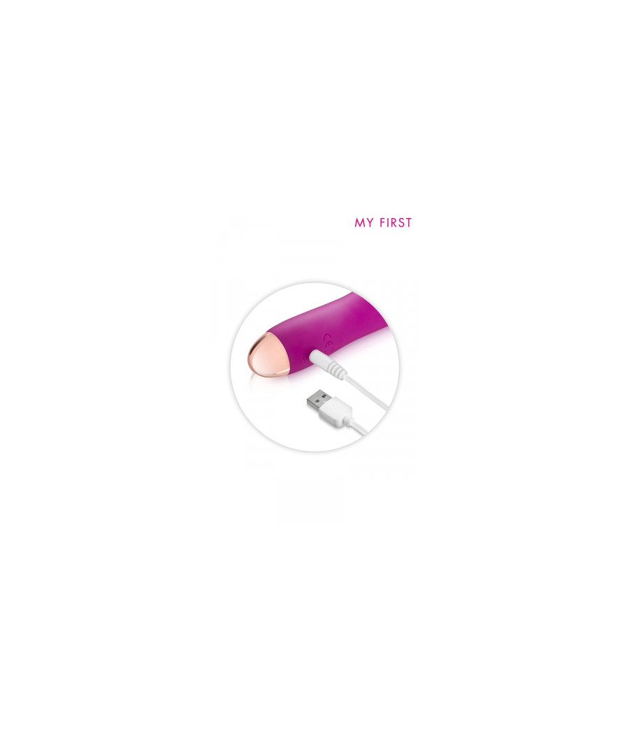 Vibromasseur rechargeable Giggle rose - My First