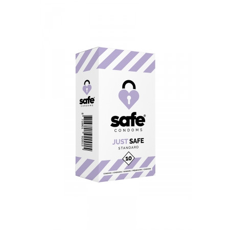 10 préservatifs Just Safe Standard