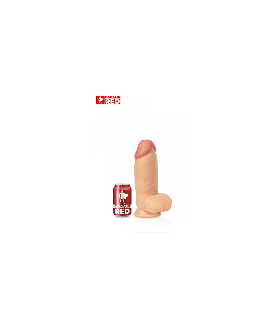 Gode XXL Colossus 26 x 7,5 cm - Captain Red