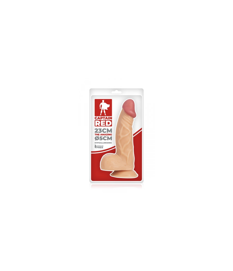 Gode Amazing 23 x 5 cm - Captain Red