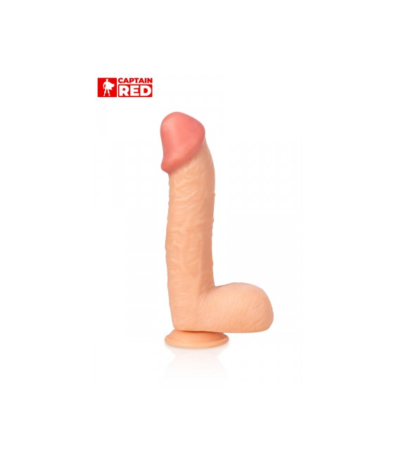Gode XXL The Super 29 x 6,5 cm - Captain Red