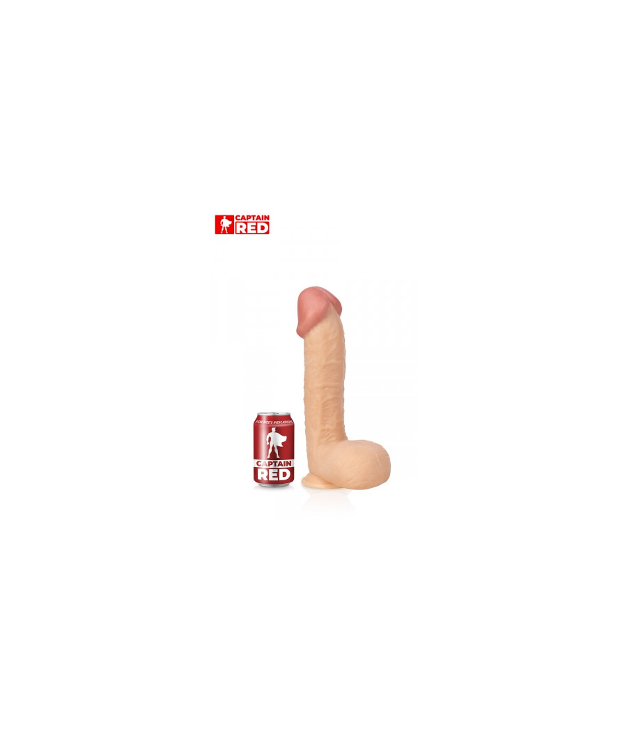 Gode XXL The Super 29 x 6,5 cm - Captain Red
