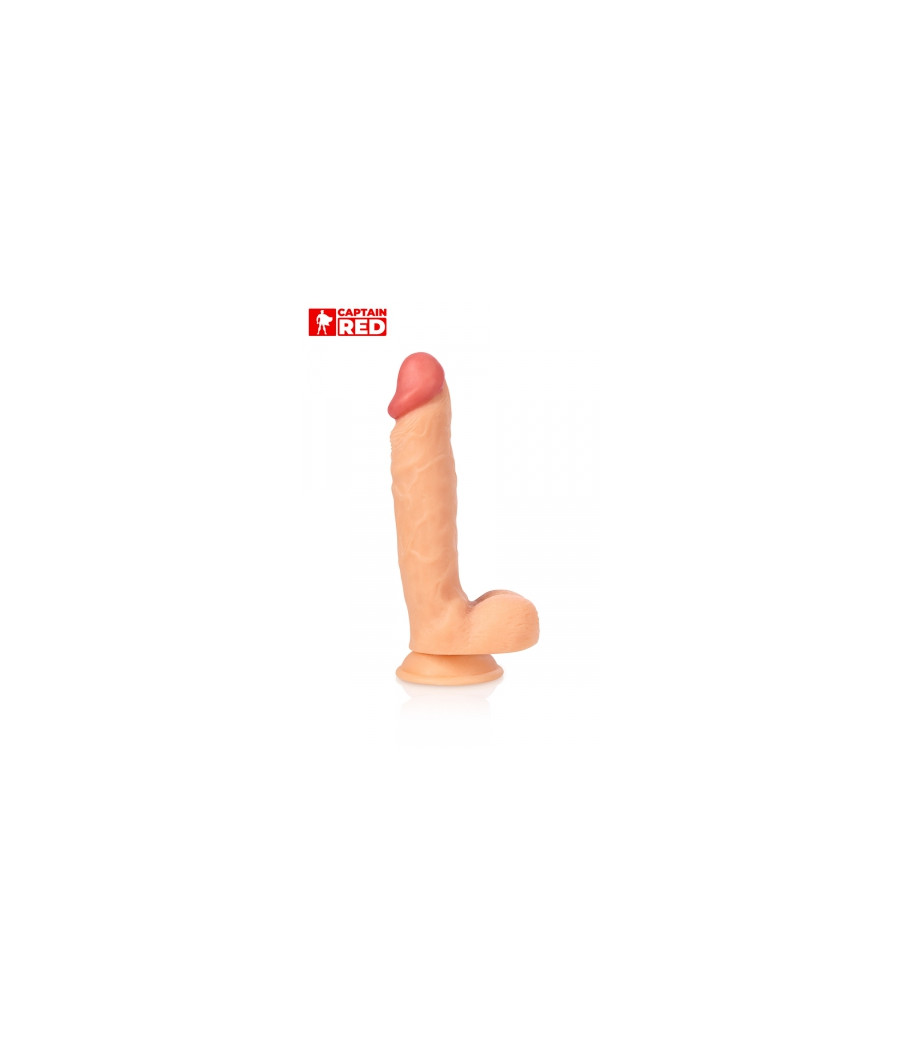 Gode réaliste The Intense 24 x 5 cm - Captain Red Gode réaliste The Intense 24 x 5 cm - Captain Red