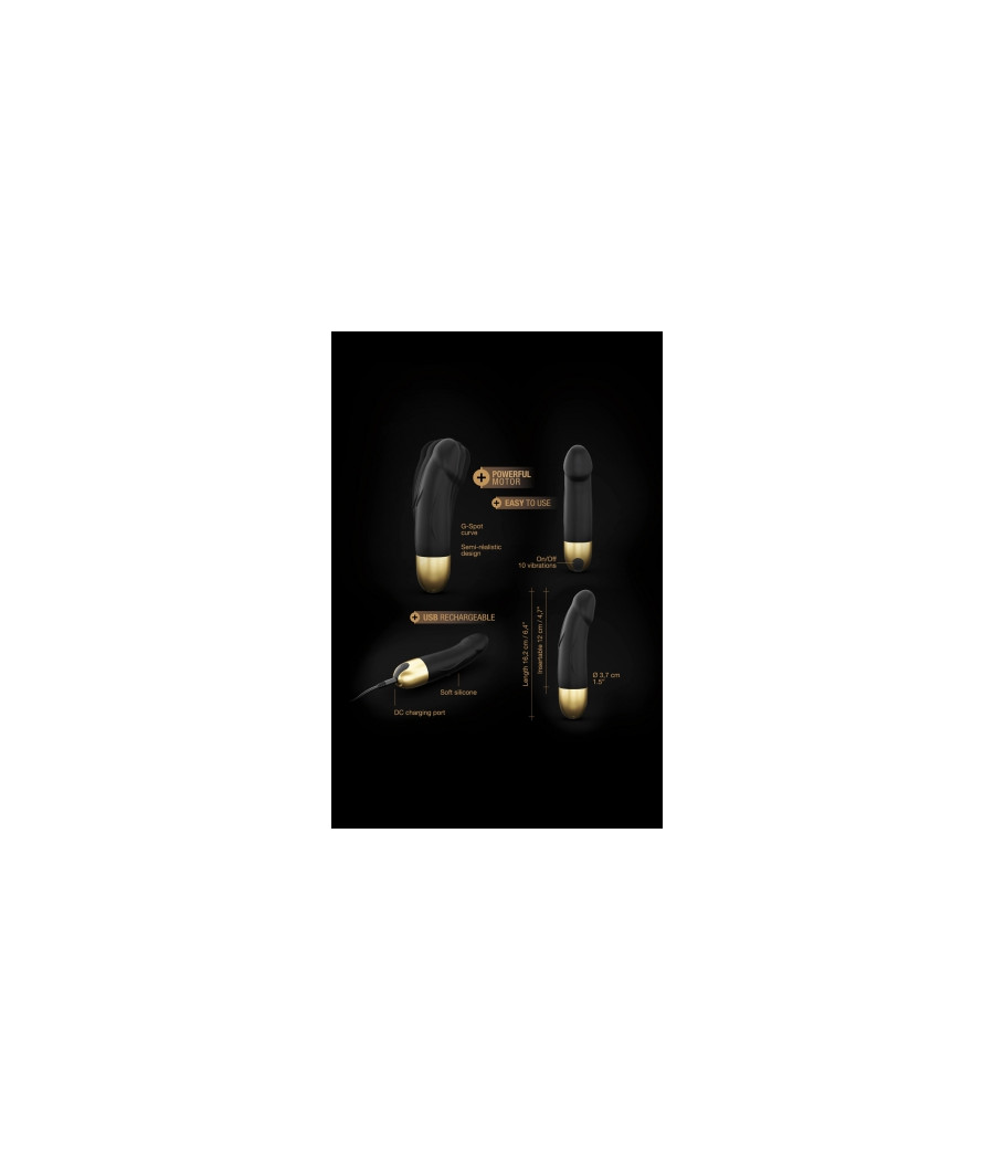 Vibro rechargeable Real Vibration gold S 2.0 - Dorcel