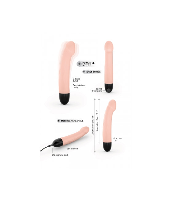 Vibro rechargeable Real Vibration M 2.0 - Dorcel