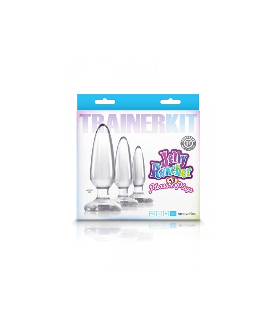 Kit d'entrainement anal Jelly Rancher Transparent