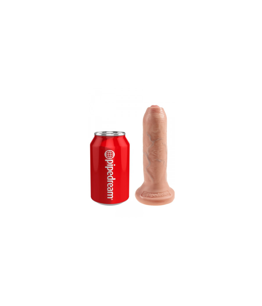 Gode 17,5 cm avec prépuce - King Cock