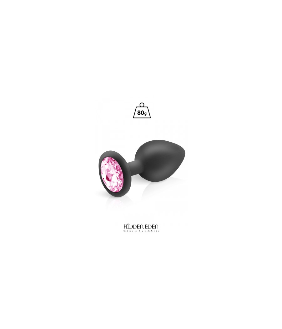 Plug bijou silicone noir L - Hidden Eden Plug bijou silicone noir L - Hidden Eden
