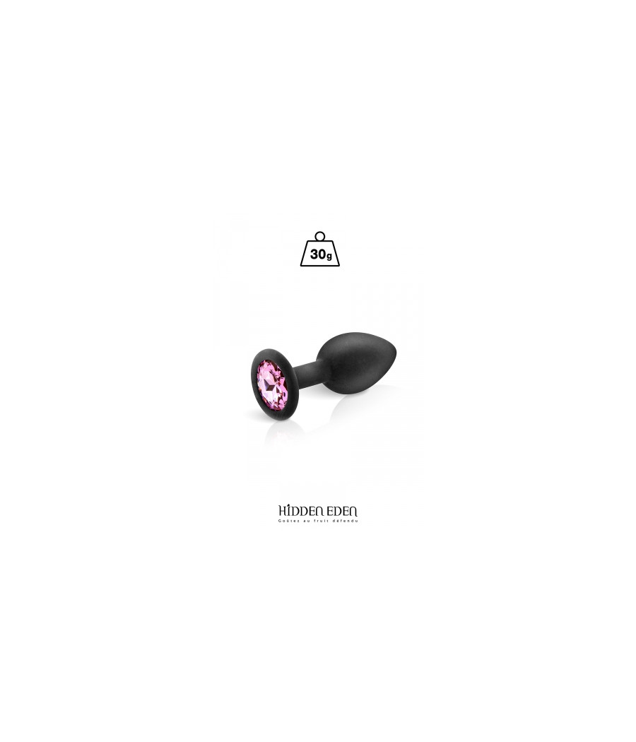 Plug bijou silicone noir S - Hidden Eden Plug bijou silicone noir S - Hidden Eden