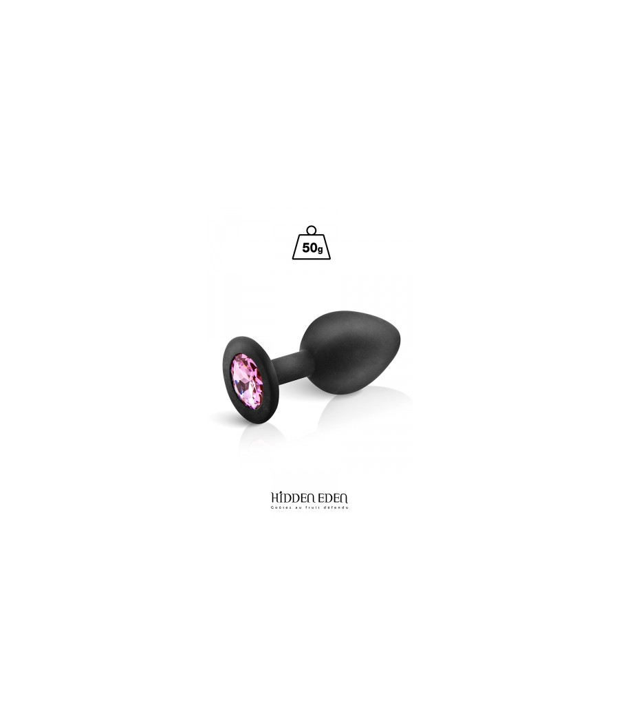 Plug bijou silicone noir M - Hidden Eden Plug bijou silicone noir M - Hidden Eden