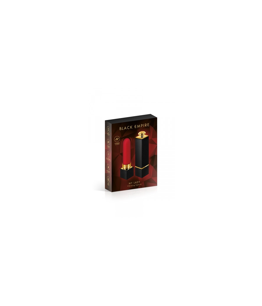 Mini vibro rouge à lèvres My Lady - Black Empire