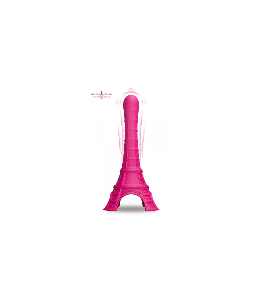 Vibromasseur La Tour Est Folle - rose Vibromasseur La Tour Est Folle - rose