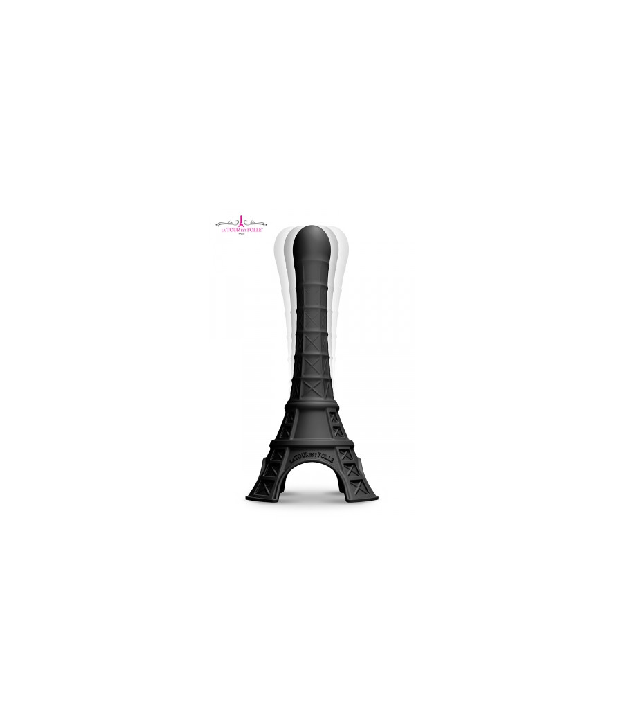 Vibromasseur La Tour Est Folle - noir Vibromasseur La Tour Est Folle - noir