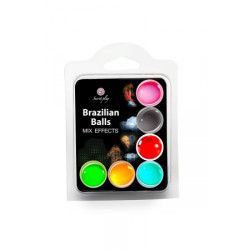 6 Brazilian balls avec effets diffÃ©rents