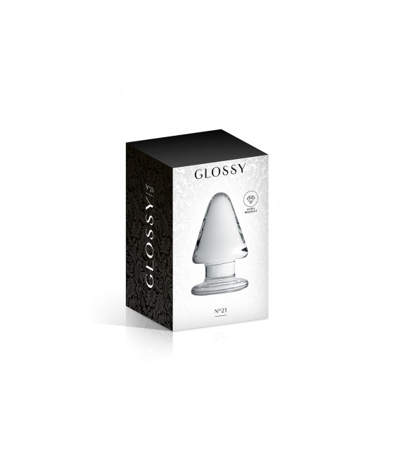 Plug anal verre Glossy Toys n° 23 Clear