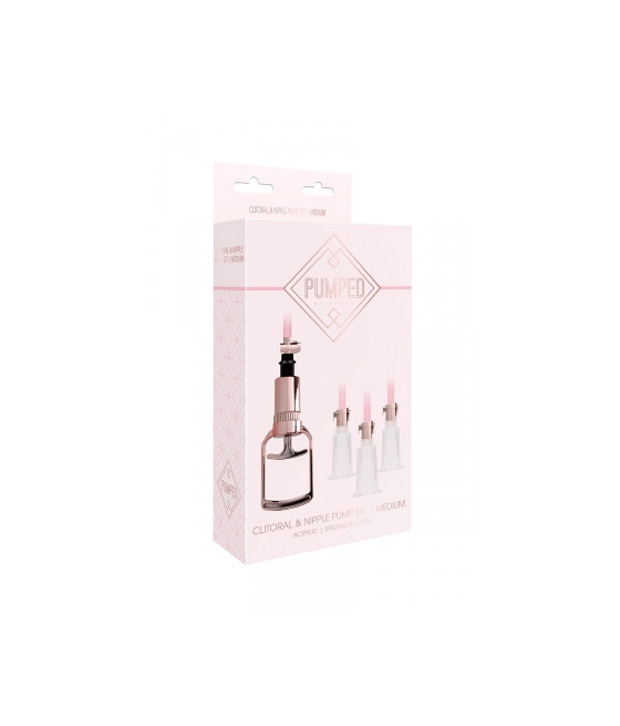 Pompe à tétons et clitoris Medium - Pumped