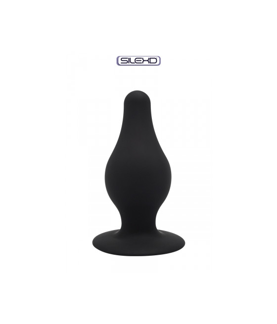 Plug anal The Original Model 2 noir 10,2 cm - SilexD