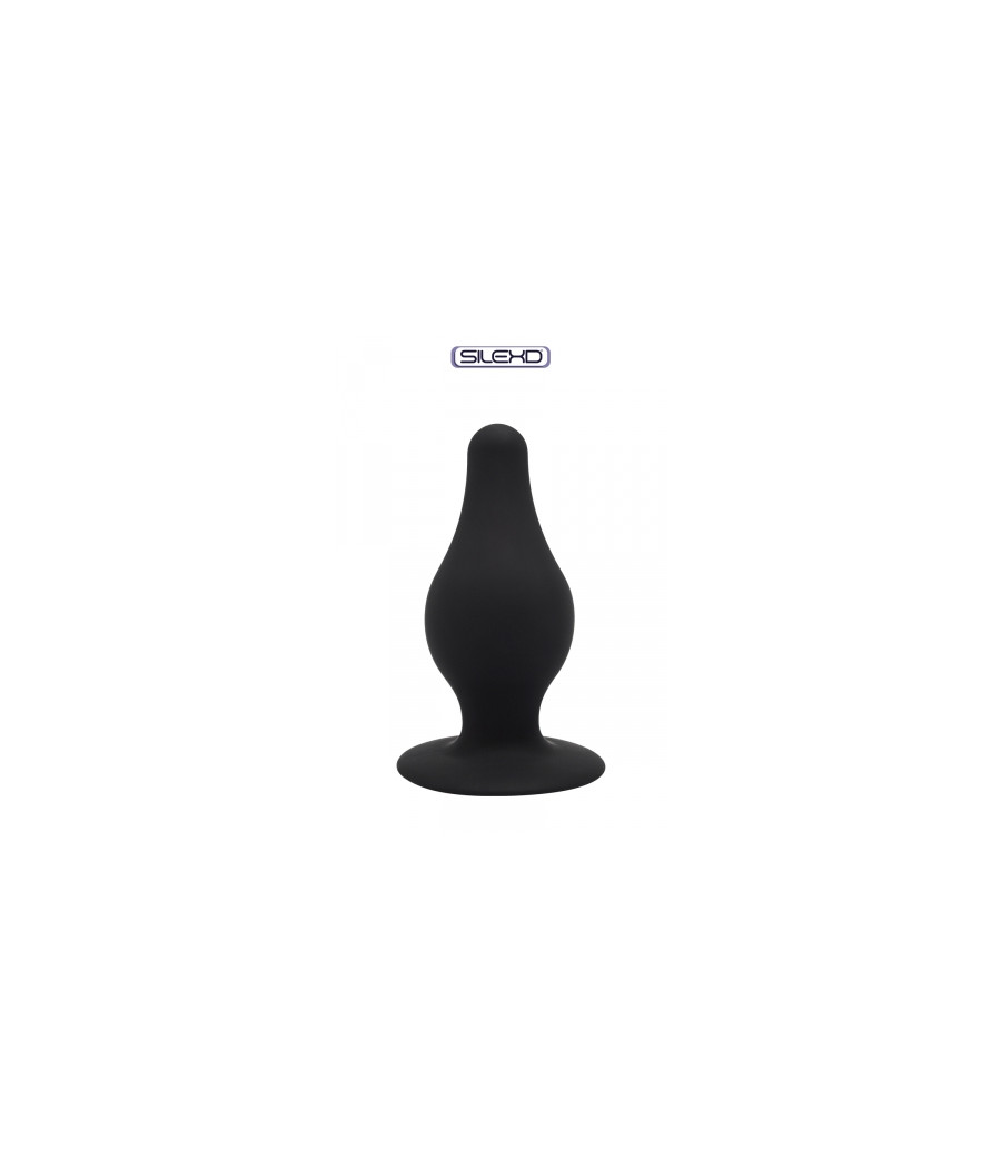 Plug anal The Original Model 2 noir 10,2 cm - SilexD Plug anal The Original Model 2 noir 10,2 cm - SilexD