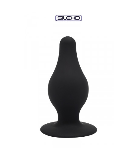 Plug anal The Original Model 2 noir 10,2 cm - SilexD