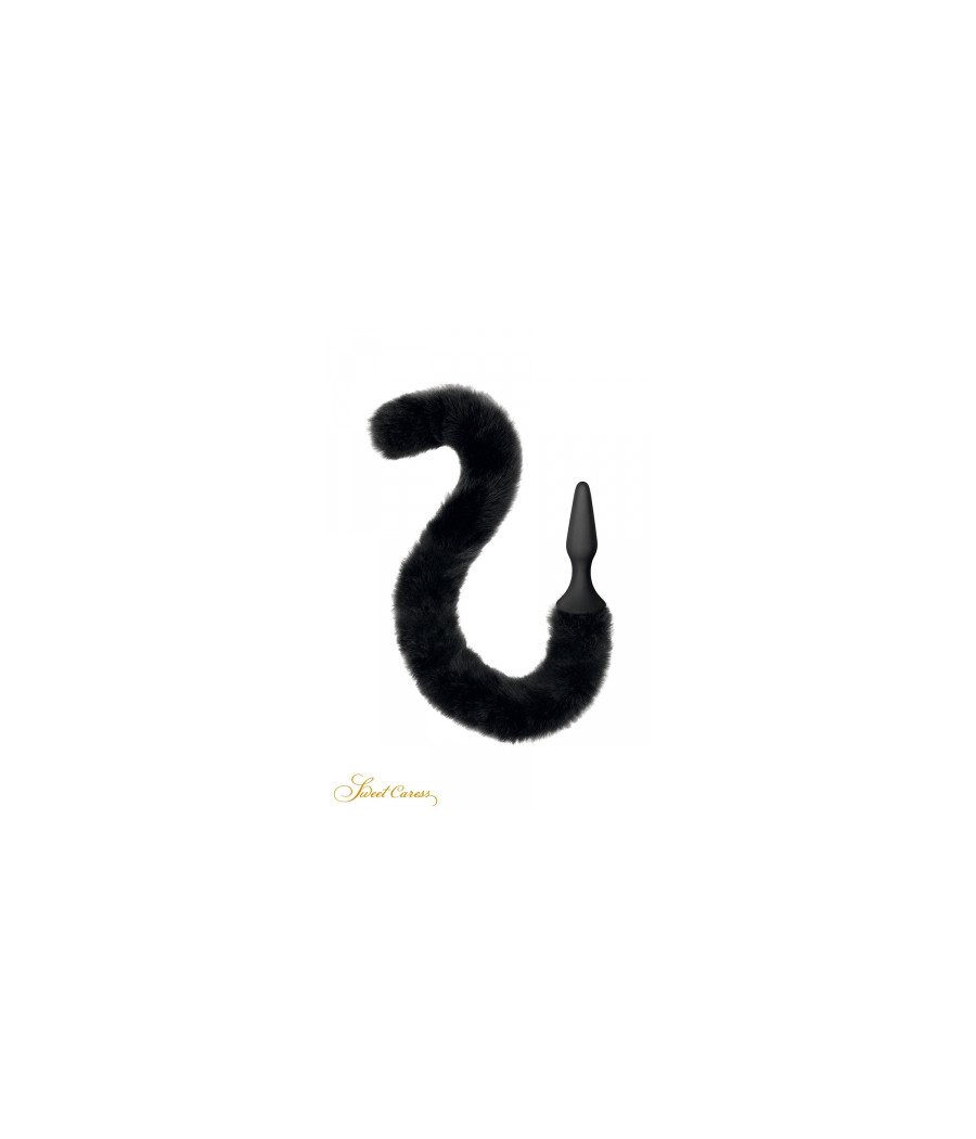 Plug noir queue de chat - Sweet Caress Plug noir queue de chat - Sweet Caress