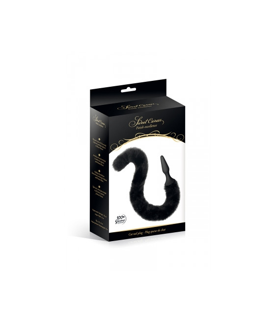 Plug noir queue de chat - Sweet Caress