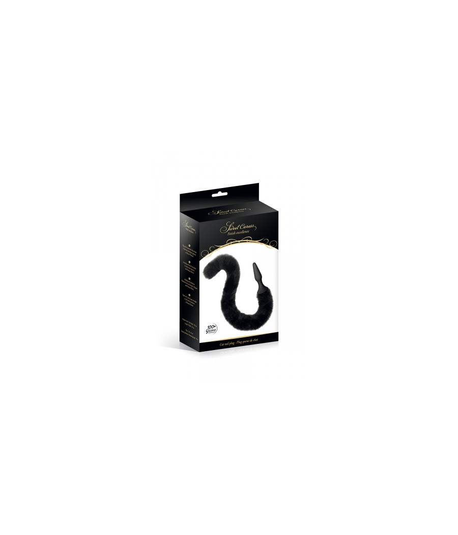 Plug noir queue de chat - Sweet Caress